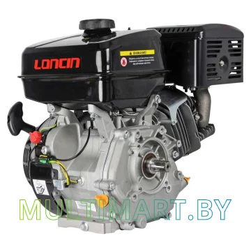 Бензиновый двигатель Loncin G390F (шлиц)